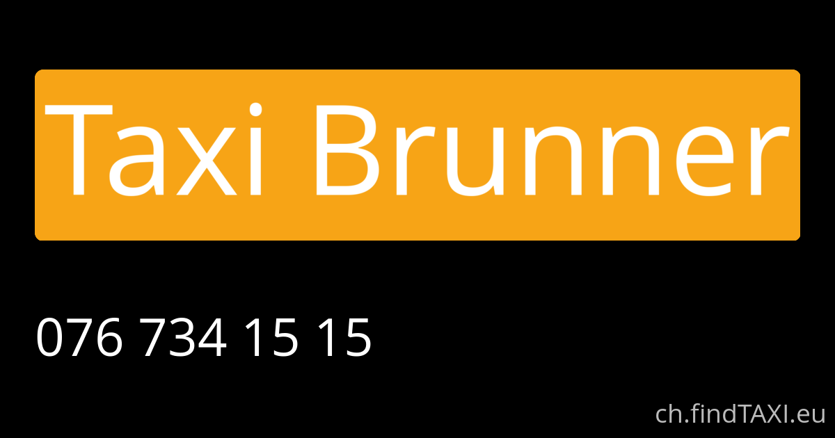 Taxi Brunner (Embrach)